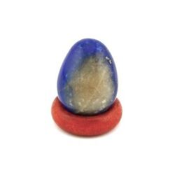 Lapislazuli - Edelstein-Ei - ca. 2,5 cm - Sonderqualit�t -