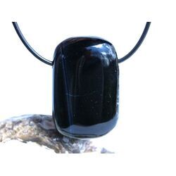 Falkenauge XXL Schmuckstein / Scheibenstein gebohrt - Sonderqualit�t - ca. 4 cm x 2,6 cm x 1,1 cm