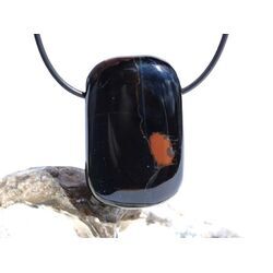 Falkenauge XXL Schmuckstein / Scheibenstein gebohrt - Sonderqualit�t - ca. 4,1 cm x 2,6 cm x 1,1 cm