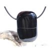 Falkenauge XXL Schmuckstein / Scheibenstein gebohrt - ca. 4 cm x 2,6 cm x 1 cm - Sonderpreis wg. Makel -