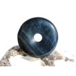 Tigerauge mit Falkenauge Donut Edelstein 30 mm (5 mm stark) - Sonderqualität -