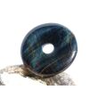 Tigerauge mit Falkenauge Donut Edelstein 30 mm (5 mm stark) - Sonderqualität -