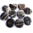 Mondstein schwarz (Feldspat) XXL Scheibensteine - Sonderqualität - ca. 4 - 4,4 cm / ca. 19-22g/St