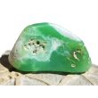 Chrysopras XL Trommelstein - Sonderqualität - ca. 3,6 cm x 2,1 cm x 0,9 cm (GKS)