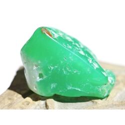 Chrysopras Trommelstein - Sonderqualitt - ca. 3 cm x 2 cm x 1,8 cm (Fairer Handel / GKS)