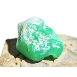 Chrysopras Trommelstein - Sonderqualitt - ca. 3 cm x 2 cm x 1,8 cm (Fairer Handel / GKS)