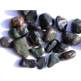 Honduras-Opal schwarz (Blackopal / Edelopal) Trommelsteine - Sonderqualität - Rarität - ca. 2 - 2,4 cm / ca. 5g/ St (GKS)