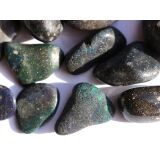 Honduras-Opal schwarz (Blackopal / Edelopal) Trommelsteine - Sonderqualität - Rarität - ca. 2,3 - 2,9 cm / ca. 6-7g/ St (GKS)