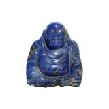 Sodalith Buddha Figur / Aufsteller - ca. 7 cm x 6,5 cm x...