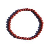 Jaspis rot Armband / Kugelarmband - Sonderqualität - Kugeln ca. 5 mm - ca. 18-19 cm