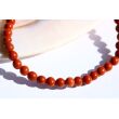 Jaspis rot Armband / Kugelarmband - Sonderqualität - Kugeln ca. 5 mm - ca. 18-19 cm