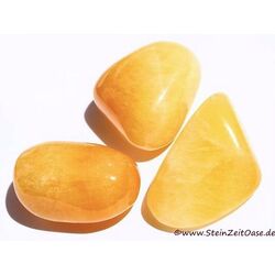Calcit orange (Orangencalcit) XXL Trommelsteine - Sonderqualitt - ca. 4 - 4,7 cm / ca. 36-38g/St