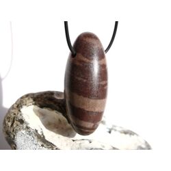 Shiva Lingam Ei (Sandstein/Tonstein) XXXL Trommelstein gebohrt - Sonderqualitt - ca. 5,6 cm x 2,4 cm