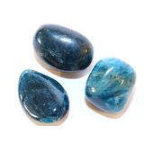 Apatit blau Trommelsteine - ca. 2,1 - 2,9 cm / 16-19 g/St