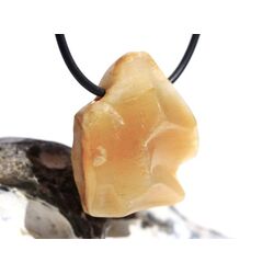 Opalholz / Holzopal / versteinertes Holz opalisiert Trommelstein gebohrt - Sonderqualitt - ca. 3,3 cm x 2,7 cm x 1,4 cm