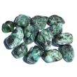 Smaragd XL Trommelsteine / Handschmeichler (Beryll) - Rarität - schöne Qualität - ca. 3,3 - 3,8 cm / ca. 20-24 g/St