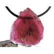 Turmalin rosa (Rubellit) Kristallquerschnitt / Schmuckstein gebohrt - Rarität - AA-Sonderqualität - Handarbeit - ca. 2,8 cm x 2,5 cm x 1 cm