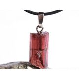 Turmalin rosarot (Rubellit) Kristallstab / Rohsteinform...