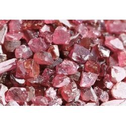 Rhodolith (Granat) Kristalle / Rohsteine / Schleifware / Granulat - AAA-Sonderqualität - Rarität - ca. 10 g (GKS)