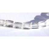 Bergkristall Armband - Rechtecke 4 -7 mm - ca. 18 cm - Sonderqualität -