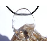 Bergkristall XXL Schmucksteine / Scheibensteine gebohrt -...