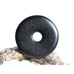 Gagat (Jett) Donut 25 mm (2,5 mm stark)