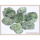 Diopsid grün Rohsteine - ca. 50 g