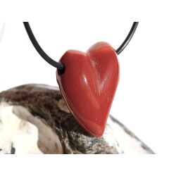 Mookait Swing Herz Schmuckstein gebohrt - Sonderqualitt - ca. 2,9 cm x 2,3 cm x 1,2 cm
