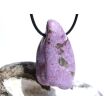 Stichtit mit Serpentin XXL Trommelstein gebohrt - Sonderqualität - ca. 4,8 cm x 2,6 cm x 1,7 cm