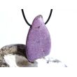 Stichtit mit Serpentin XXL Trommelstein gebohrt - Sonderqualität - ca. 4,8 cm x 2,6 cm x 1,7 cm