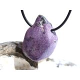 Stichtit Trommelstein gebohrt - Sonderqualität - ca. 3,3 cm x 2,4 cm x 1,5 cm