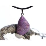 Stichtit Trommelstein Anhänger Öse - ca. 3,1 cm...