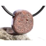 Hämatit natur (roter Glaskopf) Schmuckstein gebohrt - AA-Sonderqualität - Rarität - Handarbeit - ca. 2 cm x 1,7 cm x 1 cm