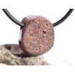 Hämatit natur (roter Glaskopf) Schmuckstein gebohrt - AA-Sonderqualität - Rarität - Handarbeit - ca. 2 cm x 1,7 cm x 1 cm
