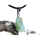 Andenopal hellblau (Chrysopal) Trommelstein Anhänger...