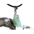Andenopal hellblau (Chrysopal) Trommelstein Anhänger Silberöse Schmuckdose - Rarität - AA-Sonderqualität - ca. 3 cm x 1 cm x 0,7 cm