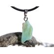 Andenopal hellblau (Chrysopal) Trommelstein Anhänger Silberöse Schmuckdose - Rarität - AA-Sonderqualität - ca. 3 cm x 1 cm x 0,7 cm