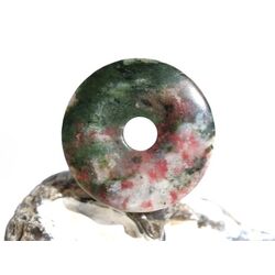 Eudialyt Donut Edelstein 40 mm (6 mm stark) - Sonderqualit�t - Rarit�t -