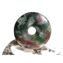 Eudialyt Donut Edelstein 40 mm (6 mm stark) - Sonderqualit�t - Rarit�t -
