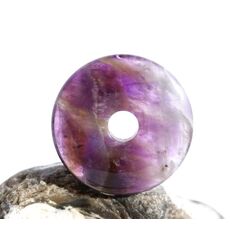 Ametrin Donut Edelstein 30 mm (6 mm stark)