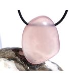 Chalcedon rosa (Rosenchalcedon) XL Trommelstein /...