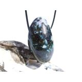 Gabbro XXL Trommelstein gebohrt - Sonderqualität -...