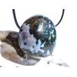 Gabbro XL Trommelstein gebohrt - Sonderqualität - ca. 3,6 cm x 3,3 cm x 2,2 cm