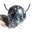 Gabbro XL Trommelstein gebohrt - Sonderqualität - ca. 3,6 cm x 3,3 cm x 2,2 cm