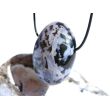 Gabbro XXL Trommelstein gebohrt - Sonderqualität - ca. 4,3 cm x 3,1 cm x 2,4 cm