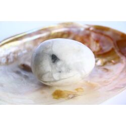 Magnesit - Edelstein-Ei - ca. 4,9 cm