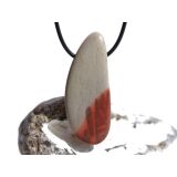 Printstone XXXL Schmuckstein / Trommelstein gebohrt - Sonderqualität - ca. 5,3 cm x 2,1 cm x 1,5 cm