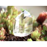 Bergkristall Kristallstab / Raumaufsteller - AA-Sonderqualität - Rarität - ca. 4,1 cm x 3,1 cm x 2,1 cm