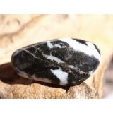 Zebra-Marmor Trommelstein (Dolomit-Marmor / Marmor) -...