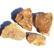 Schlangenjaspis (Schlangenstein / Fossilienkalk) Rohsteine - ca. 100 g - Restbestand -